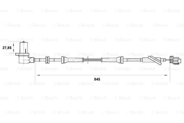 BOSCH Andur, rattapöörete arv 0 265 006 702