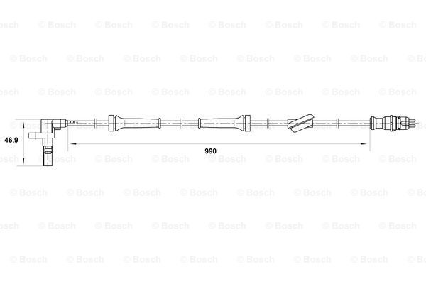 BOSCH Andur, rattapöörete arv 0 265 007 036