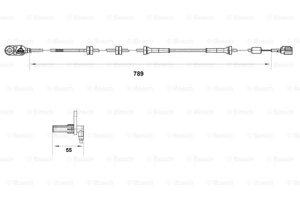 BOSCH Andur, rattapöörete arv 0 265 007 465