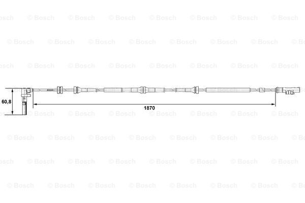 BOSCH Andur, rattapöörete arv 0 265 007 543