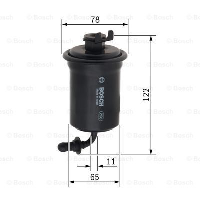 BOSCH Топливный фильтр 0 450 905 988