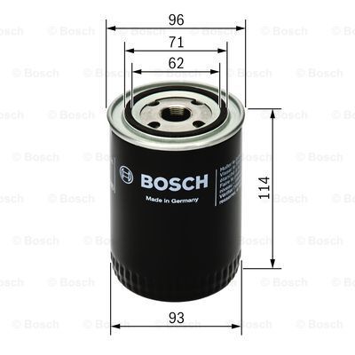 BOSCH Масляный фильтр 0 451 103 217