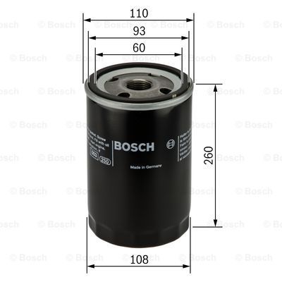 BOSCH Масляный фильтр 0 451 104 018