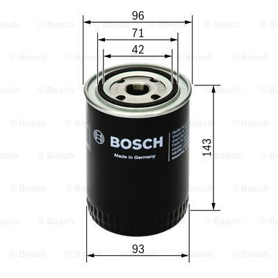 BOSCH Õlifilter 0 451 203 236