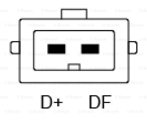BOSCH Генератор 0 986 041 010