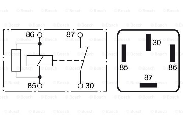 BOSCH Многофункциональное реле 0 986 332 003