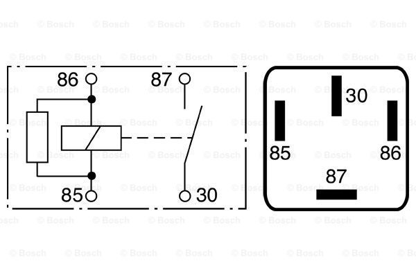 BOSCH Многофункциональное реле 0 986 332 023