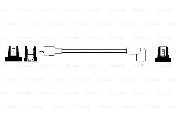 BOSCH Провод зажигания 0 986 356 090