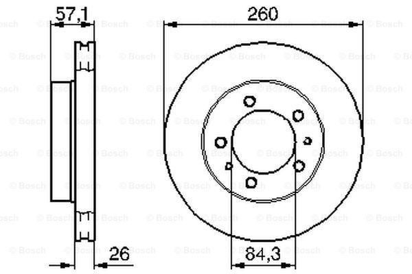 BOSCH Piduriketas 0 986 478 484