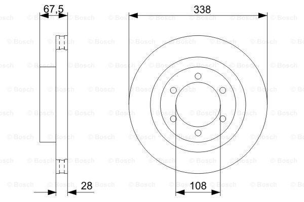 BOSCH Piduriketas 0 986 479 304