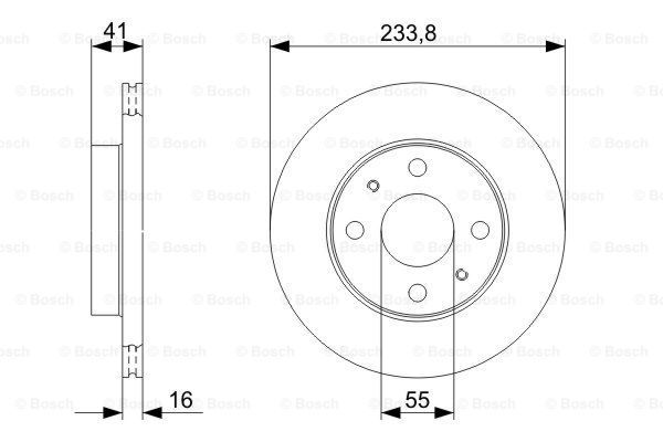 BOSCH Piduriketas 0 986 479 352