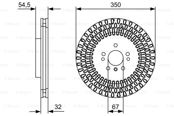 BOSCH Piduriketas 0 986 479 D09