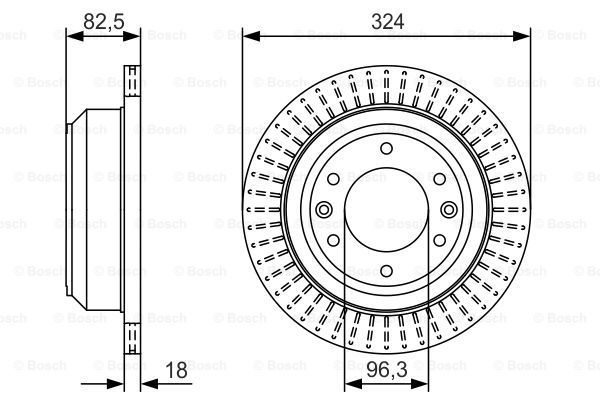 BOSCH Brake Disc