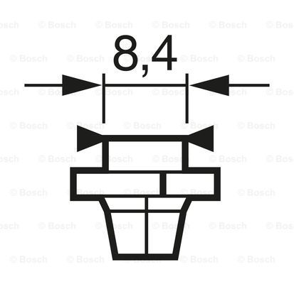 BOSCH Лампа накаливания 1 987 302 235