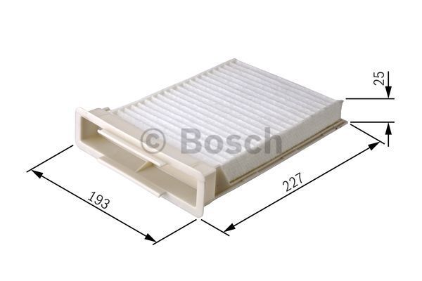 BOSCH Filter,salongiõhk 1 987 432 134