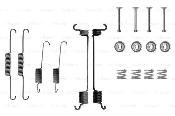 BOSCH Комплектующие, тормозная колодка 1 987 475 124