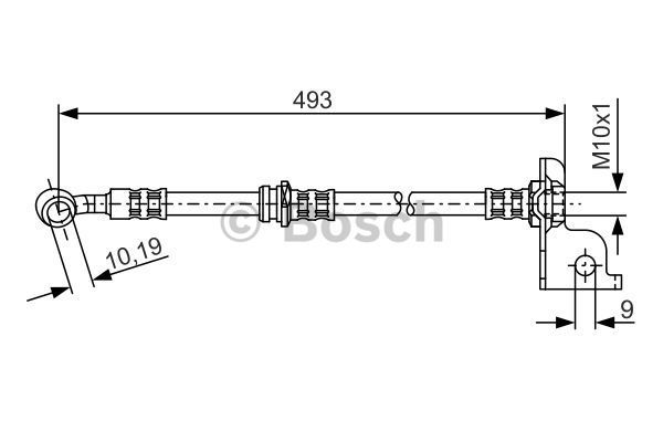 BOSCH Pidurivoolik 1 987 476 371