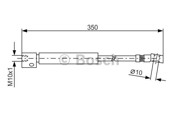 BOSCH Pidurivoolik 1 987 476 409