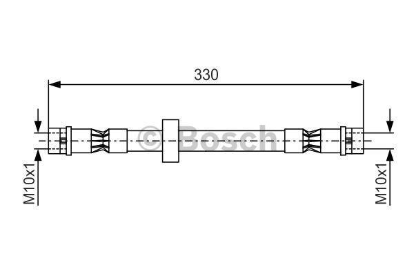 BOSCH Pidurivoolik 1 987 476 410