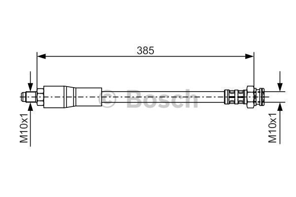 BOSCH Pidurivoolik 1 987 476 461