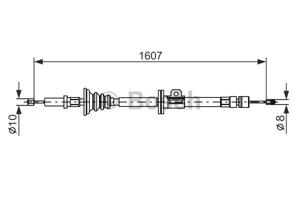 BOSCH Tross,seisupidur 1 987 477 358