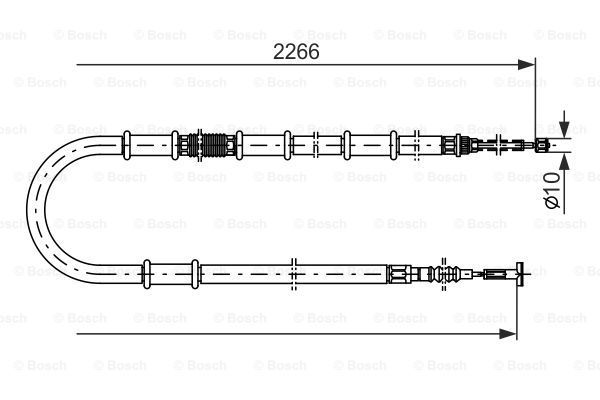 BOSCH Tross,seisupidur 1 987 477 559