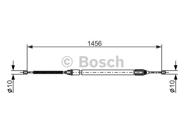 BOSCH Tross,seisupidur 1 987 477 637