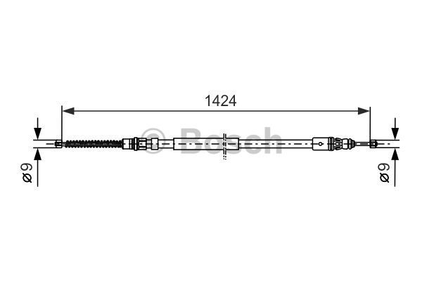 BOSCH Tross,seisupidur 1 987 477 665