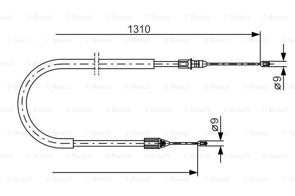 BOSCH Tross,seisupidur 1 987 477 777