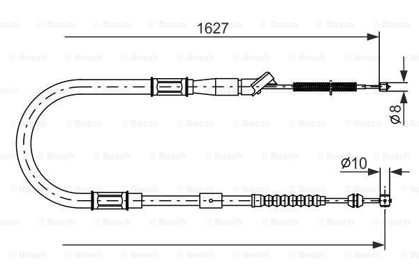 BOSCH Tross,seisupidur 1 987 477 795