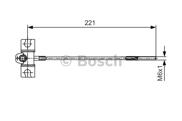 BOSCH Tross,seisupidur 1 987 477 913