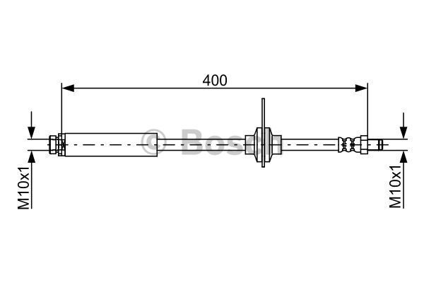 BOSCH Pidurivoolik 1 987 481 944