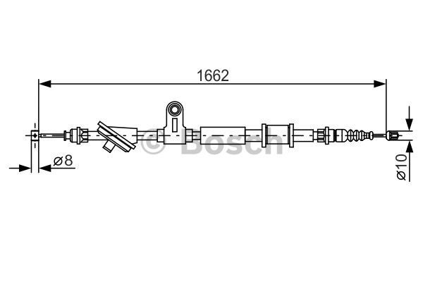 BOSCH Tross,seisupidur 1 987 482 285