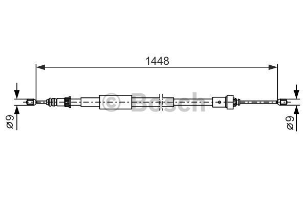 BOSCH Tross,seisupidur 1 987 482 386