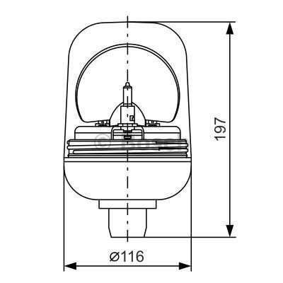 BOSCH Проблесковый маячок 7 782 332 021