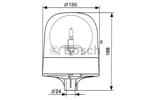 BOSCH Проблесковый маячок 7 782 334 007