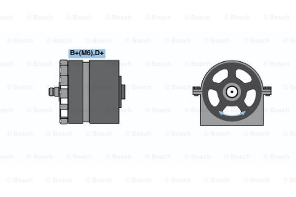 BOSCH Генератор 9 120 080 061