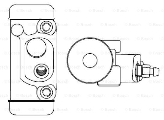 BOSCH Rattapidurisilinder F 026 002 350