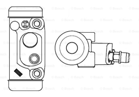 BOSCH Rattapidurisilinder F 026 002 382