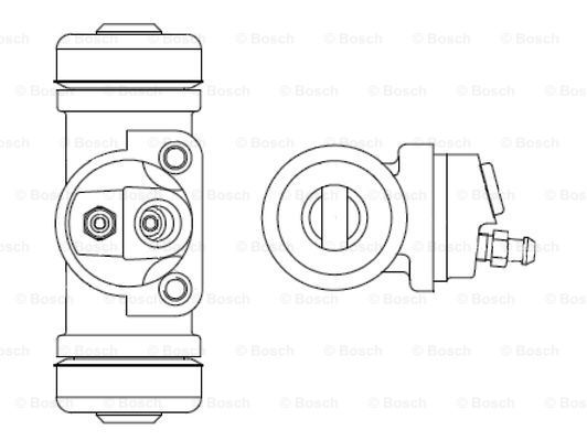 BOSCH Колесный тормозной цилиндр F 026 002 392