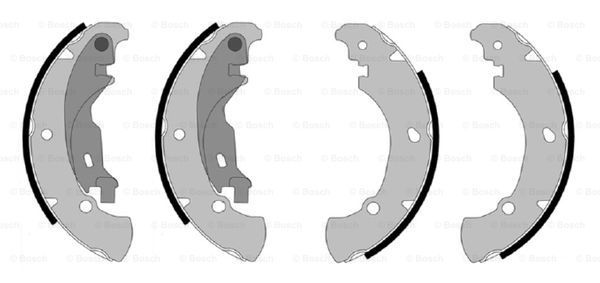 BOSCH Piduriklotside komplekt F 026 004 560