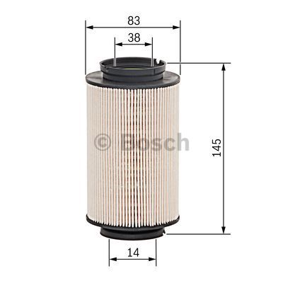 BOSCH Топливный фильтр F 026 402 012