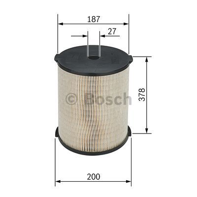 BOSCH Õlifilter F 026 407 054