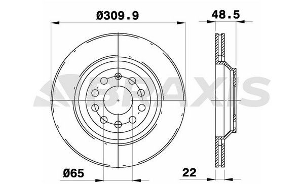 BRAXIS Piduriketas AE0531