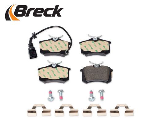 BRECK Комплект тормозных колодок, дисковый тормоз 23823 10 704 10