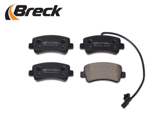 BRECK Комплект тормозных колодок, дисковый тормоз 25112 00 703 10