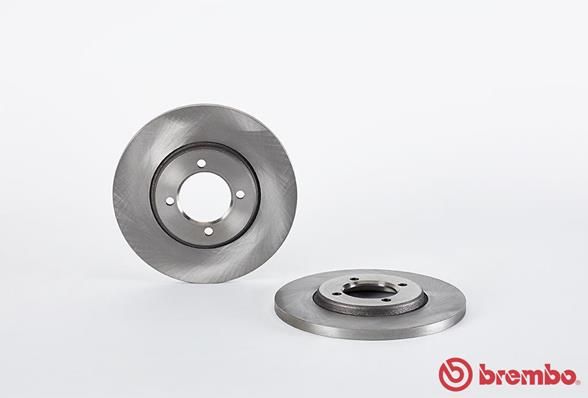 BREMBO Тормозной диск 08.4505.20