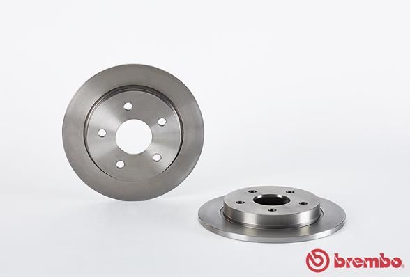 BREMBO Тормозной диск 08.4931.10