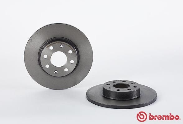 BREMBO Тормозной диск 08.5086.21