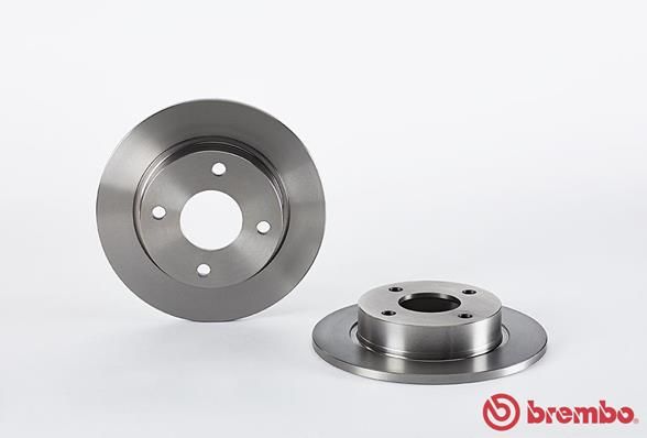 BREMBO Тормозной диск 08.5164.24